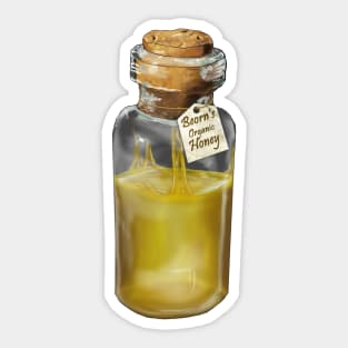 Beorn's Organic Honey Sticker